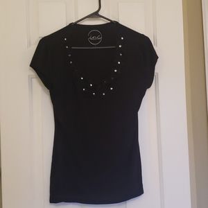 Womens INC Scoop neck top